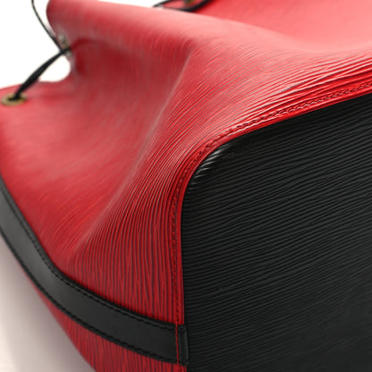 Louis Vuitton Epi Petit Noe Red Black 8 of 11