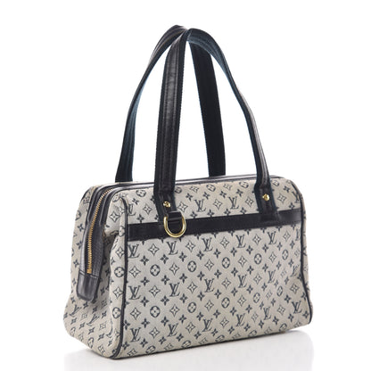 Louis Vuitton Mini Monogram Josephine PM Blue 3 of 17