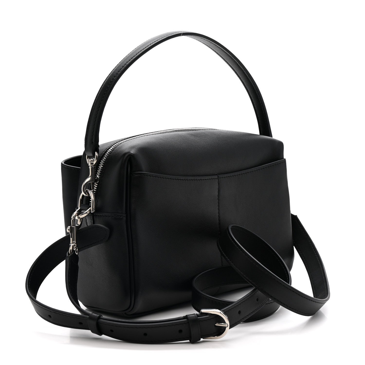 Balenciaga Smooth Calfskin Rodeo Camera Bag Black 3 of 10