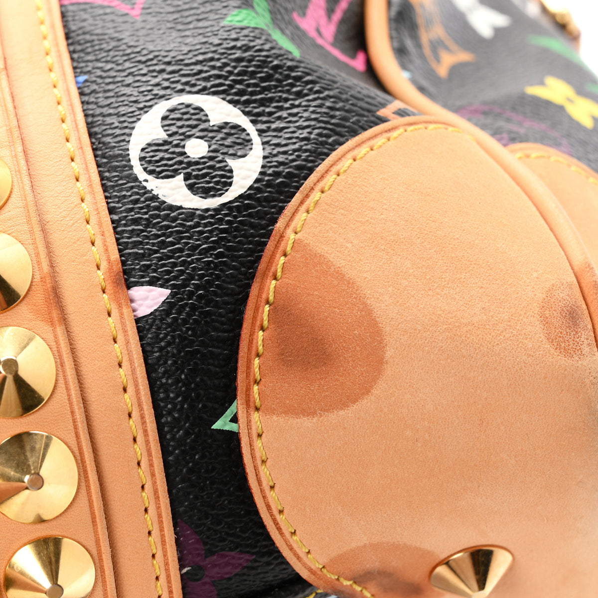 Louis Vuitton Monogram Multicolor Courtney MM Black 10 of 10
