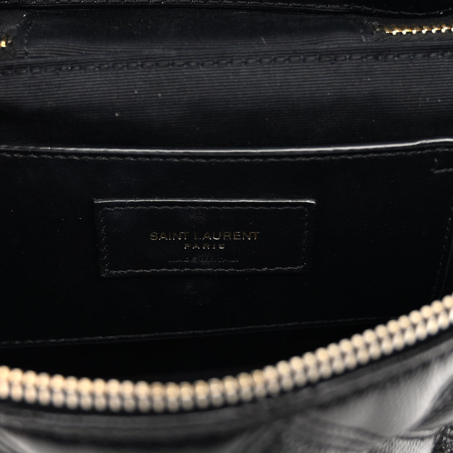 Grain de Poudre Quilted 80's Vanity Bag Black