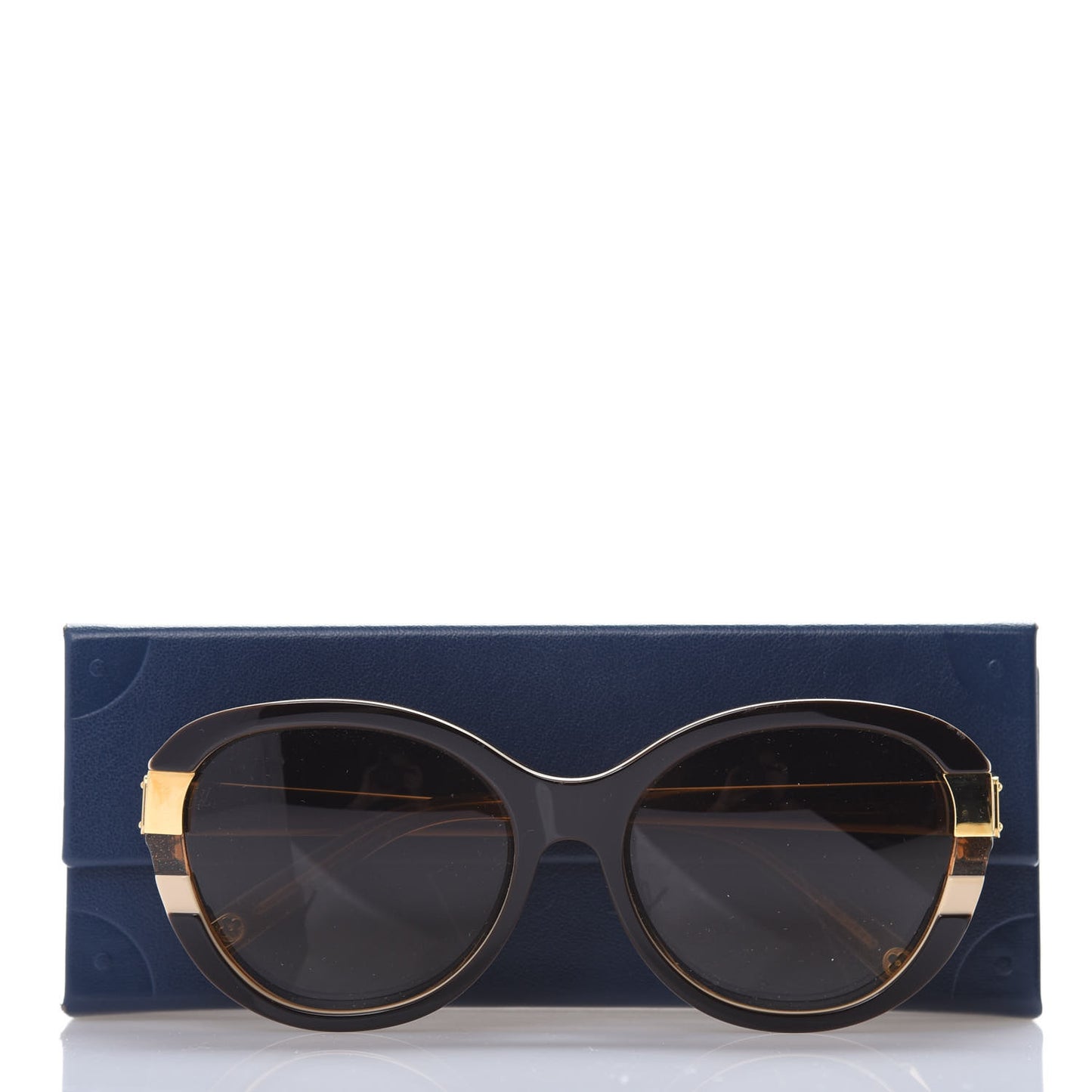 Petit Soupcon Cat Eye Sunglasses Z0487W Brown