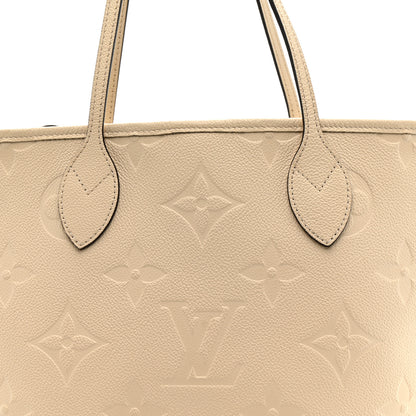 Louis Vuitton Empreinte Monogram Giant Neverfull MM Cream 8 of 16