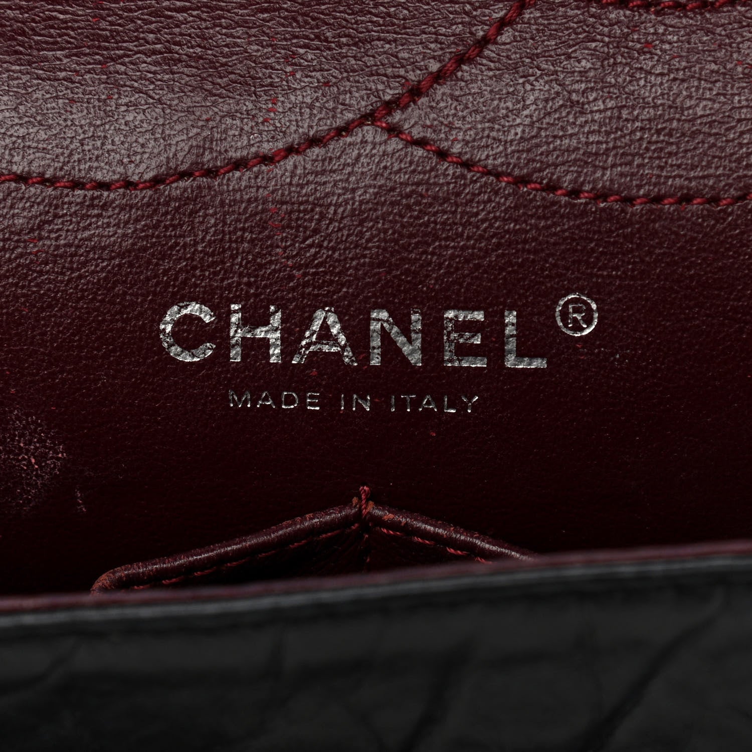 Chanel Aged Calfskin Quilted 2.55 Reissue 227 Flap Black 6 of 16
