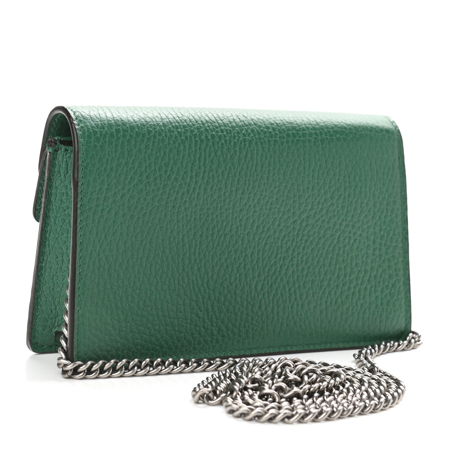 Gucci Calfskin Super Mini Dionysus Shoulder Bag Emerald 3 of 9