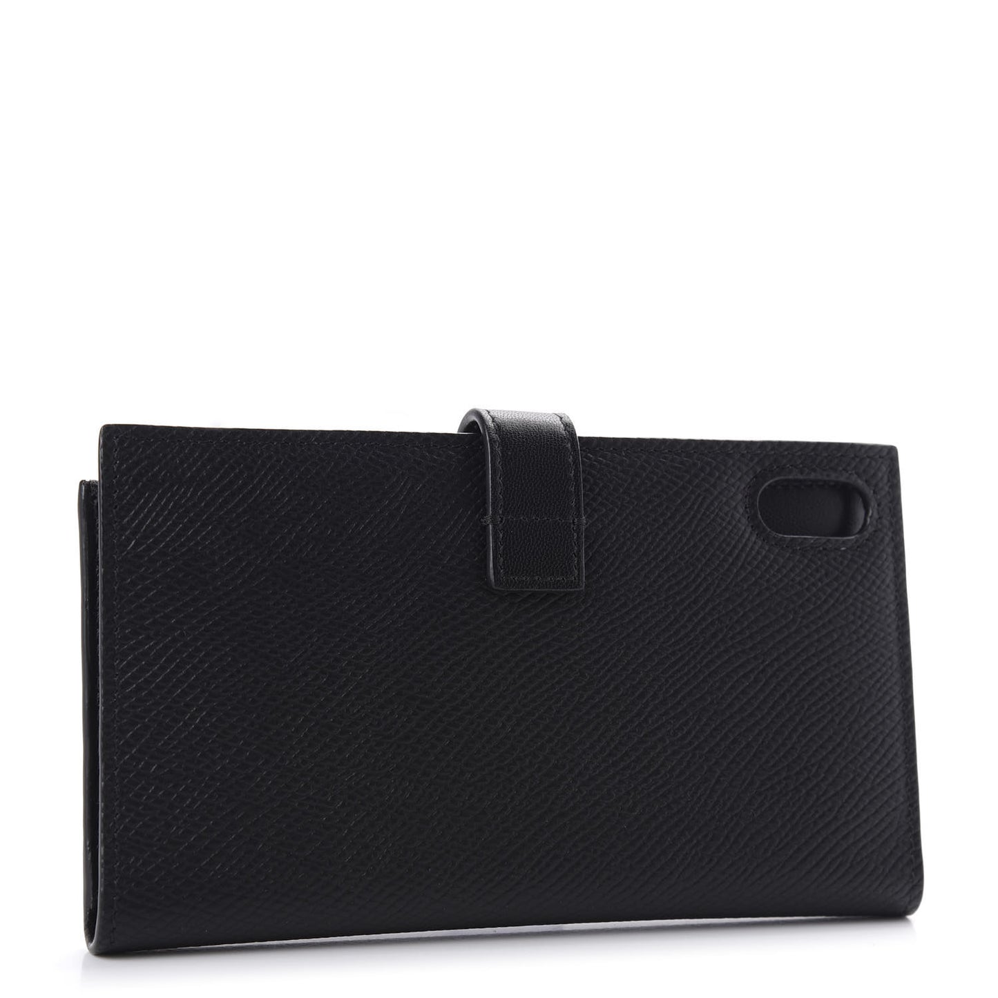 Grained Calfskin XS/S iPhone Folio Black