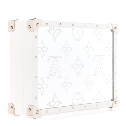 Louis Vuitton Monogram Mirror Jewelry Box White 3 of 10