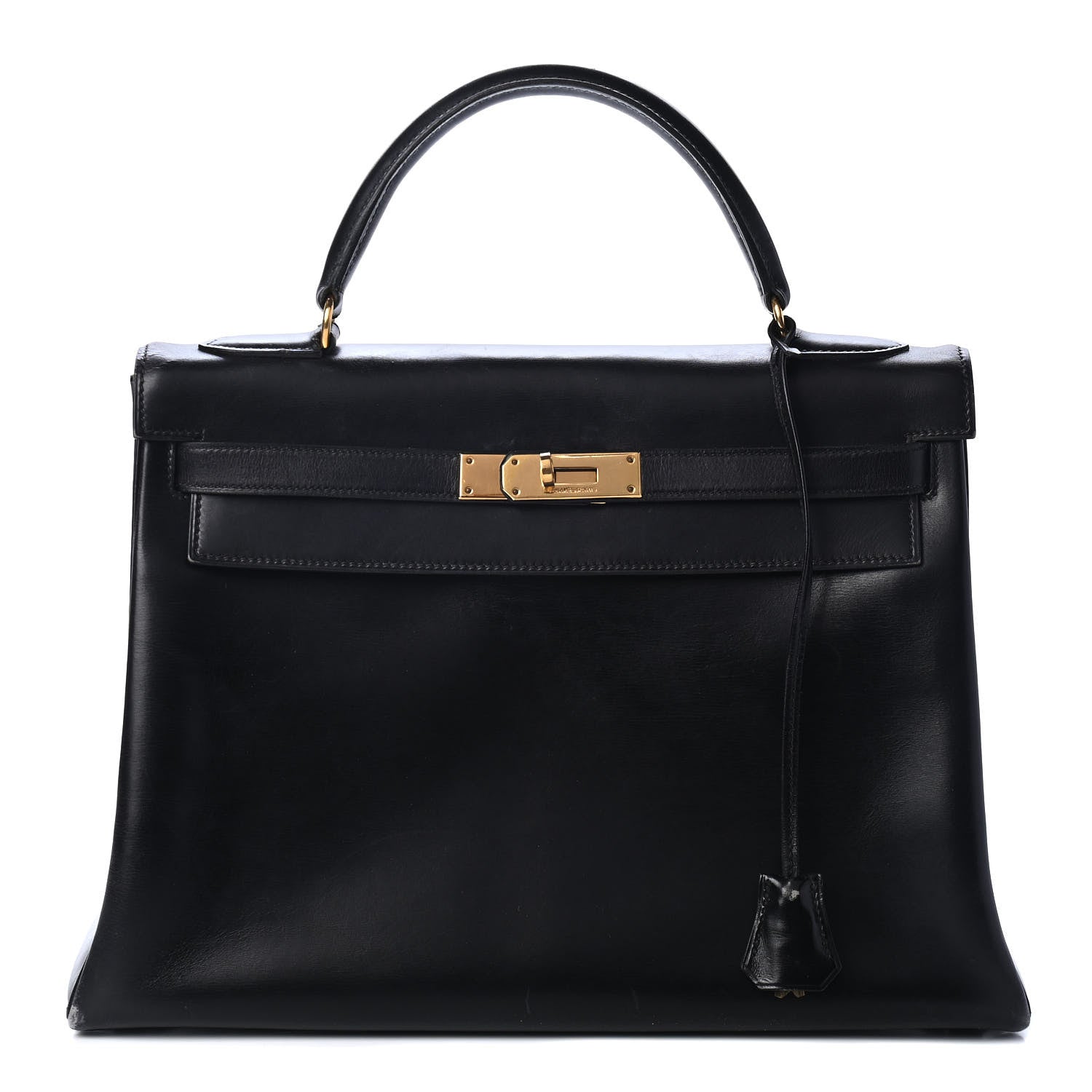Hermes Box Kelly Retourne 32 Black 1 of 9
