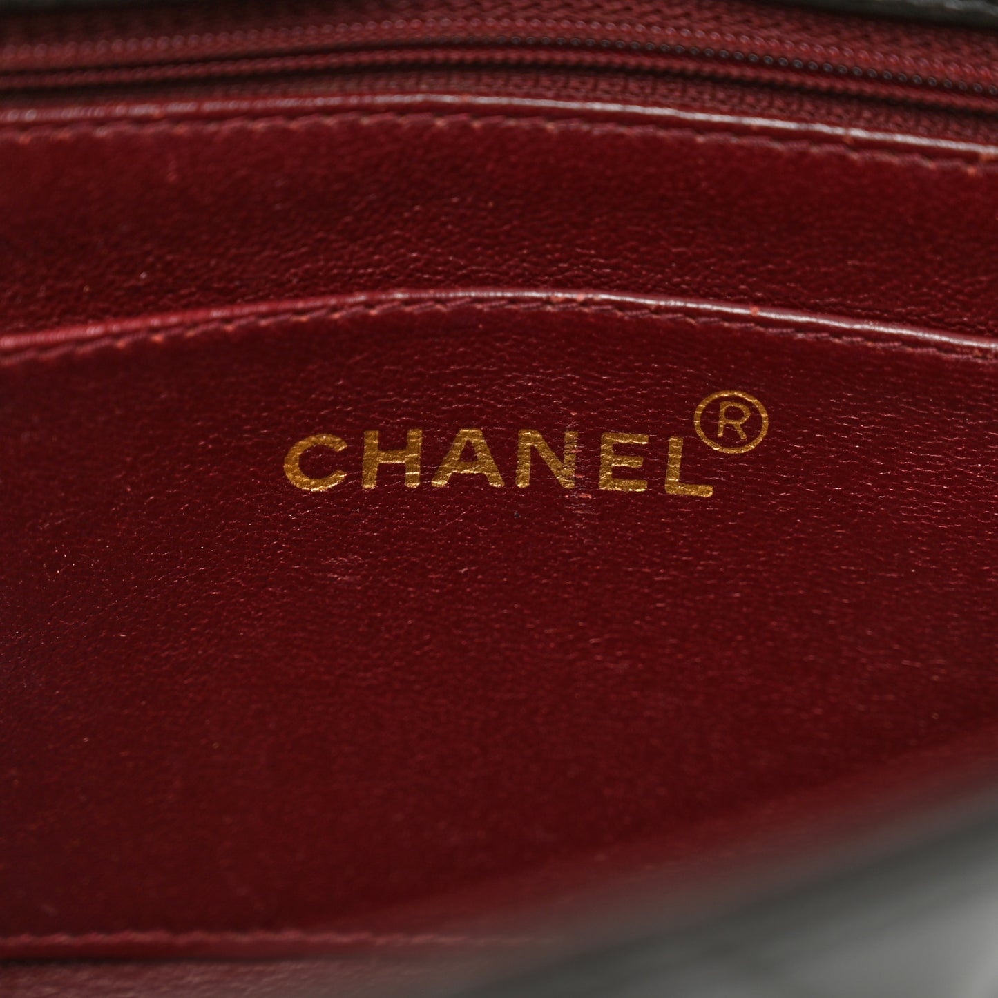 Lambskin Quilted Small Single Flap Black