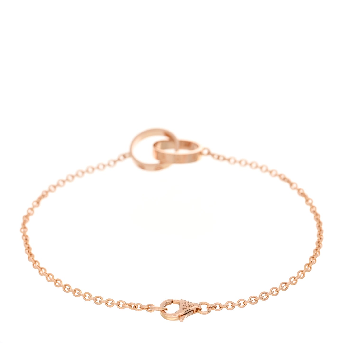18K Pink Gold Interlocking LOVE Bracelet