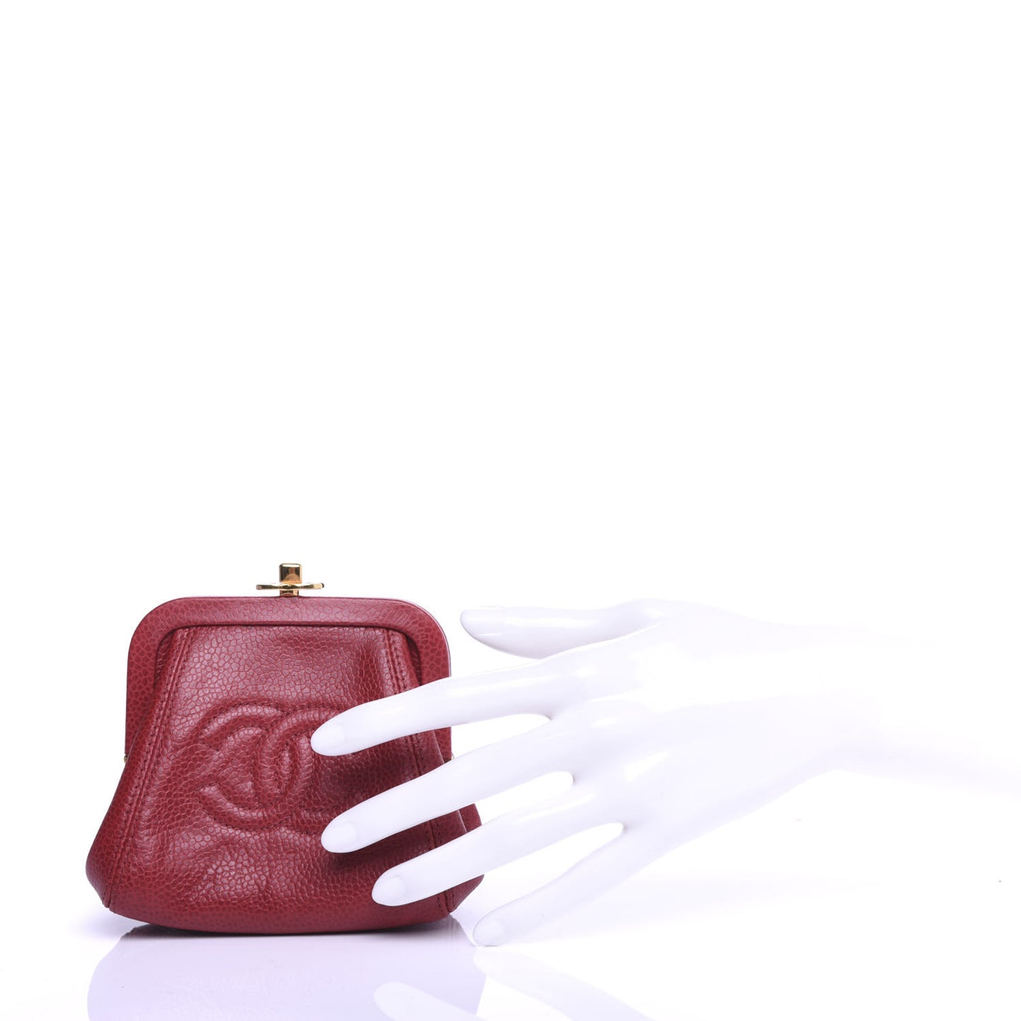 Caviar CC Coin Purse Red