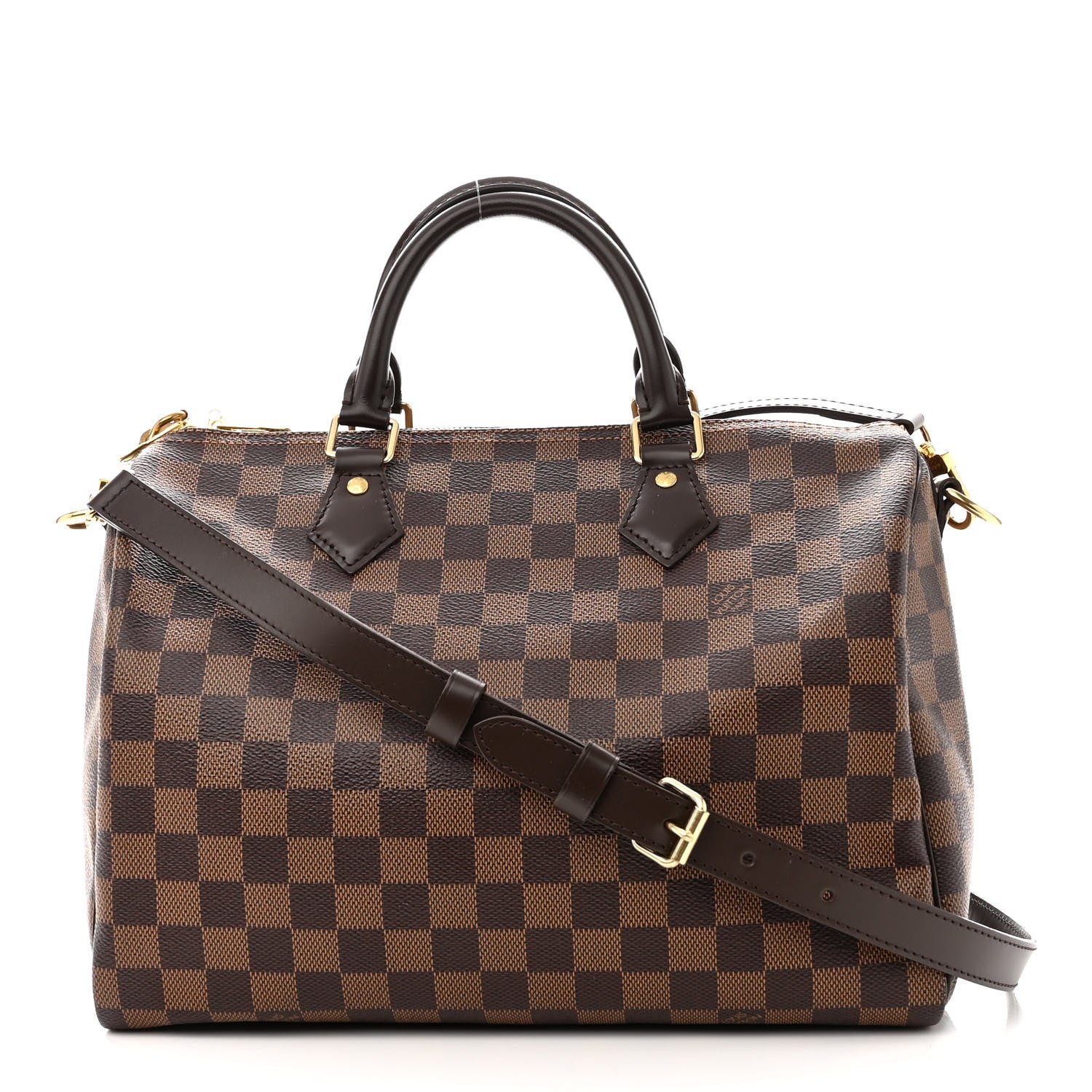 Louis Vuitton Damier Ebene Speedy Bandouliere 30 1 of 12