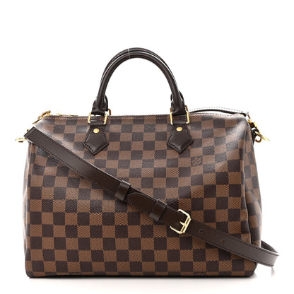 Louis Vuitton Damier Ebene Speedy Bandouliere 30 1 of 12