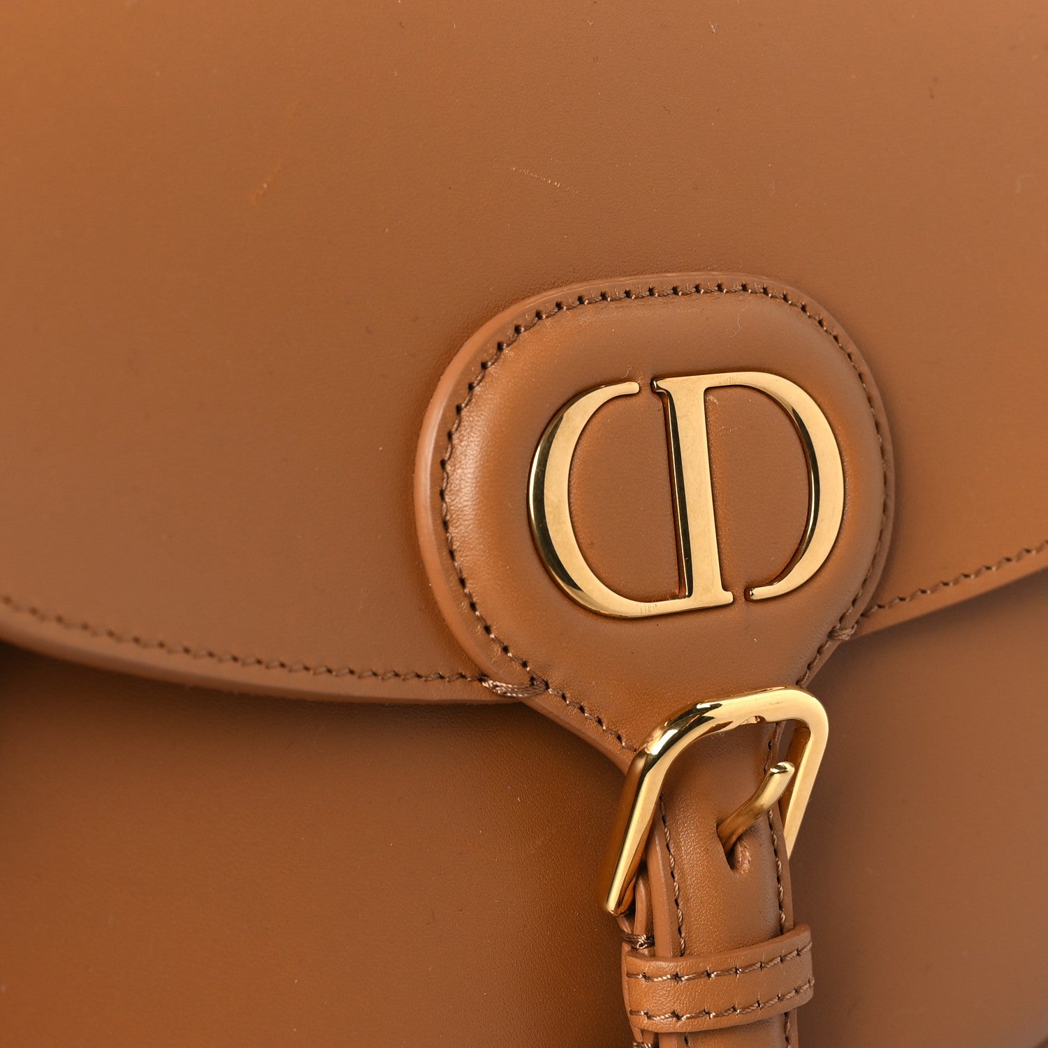 Christian Dior Box Calfskin Medium Bobby Flap Camel 14 of 14