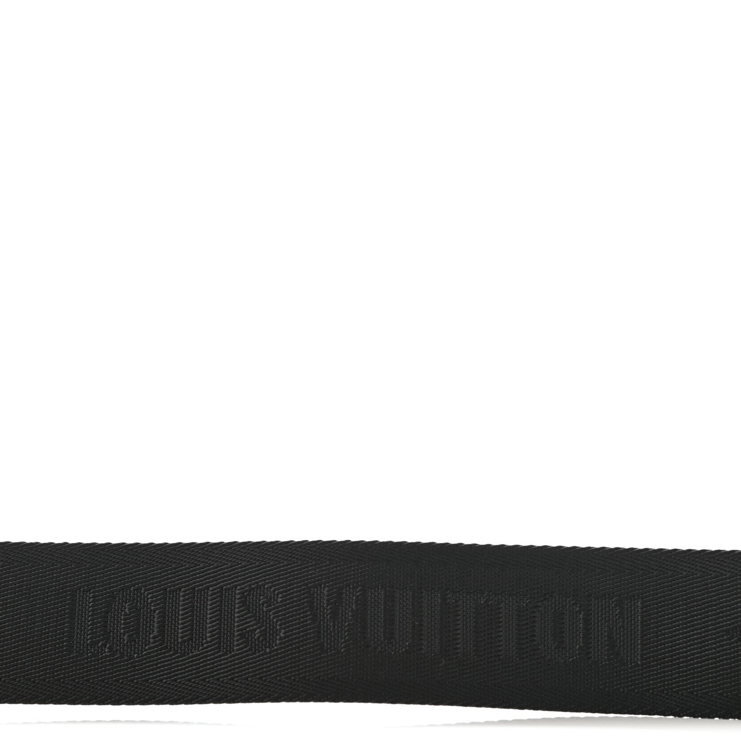 Nylon Petite Malle Souple Shoulder Strap Black
