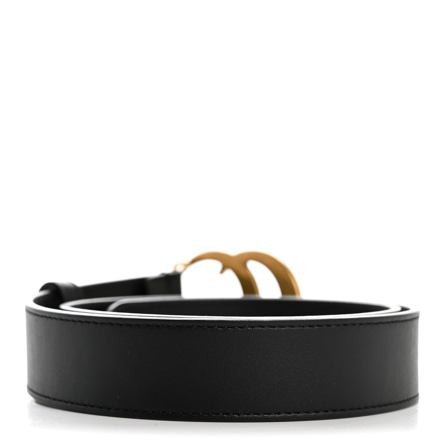 Calfskin Double G 30mm 70 28 Belt Black
