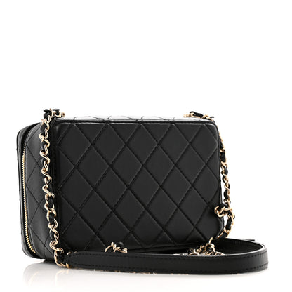 Chanel Lambskin Quilted Coco Click Bag Black 4 of 14