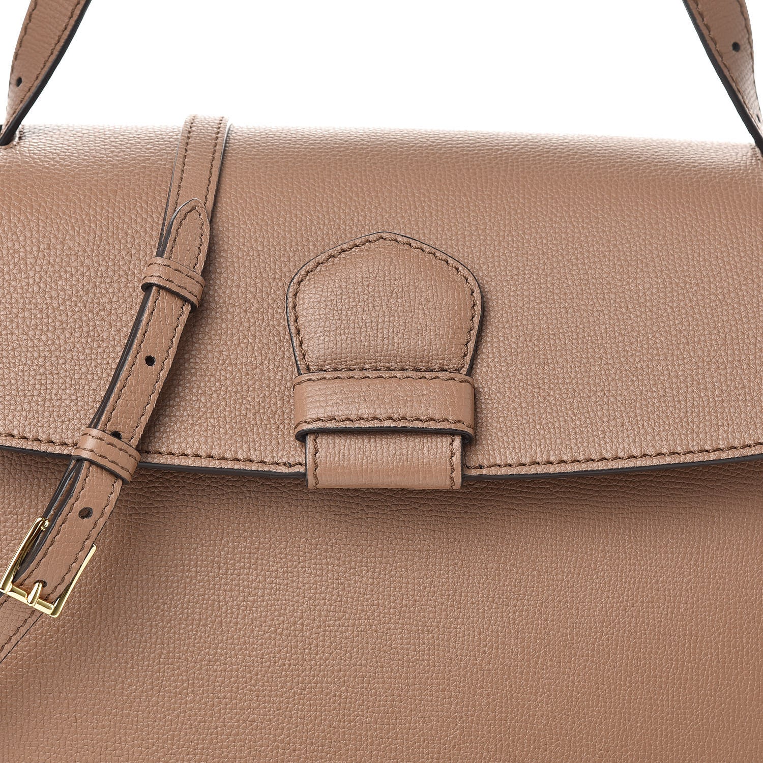 Burberry Derby Calfskin House Check Medium Camberley Dark Sand 7 of 9
