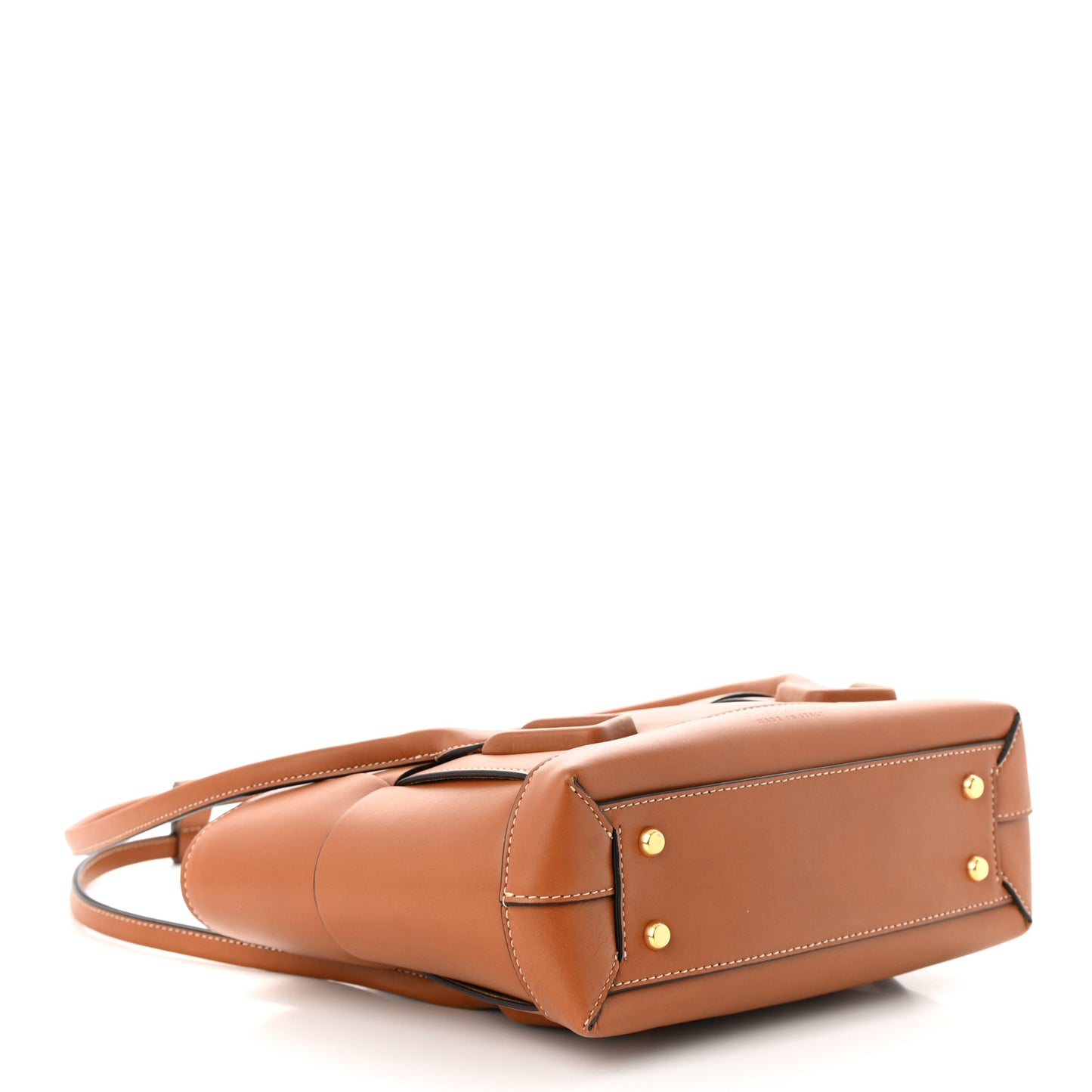 French Calfskin Maxi Intrecciato Arco 33 Wood