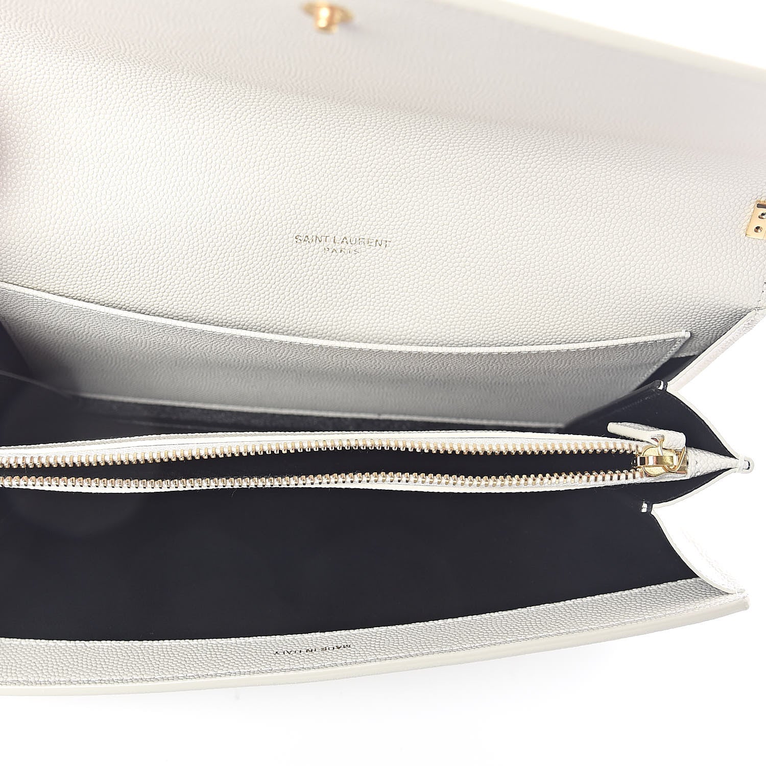 Saint Laurent Grain de Poudre Mini Uptown Crossbody Bag Crema Soft 5 of 10