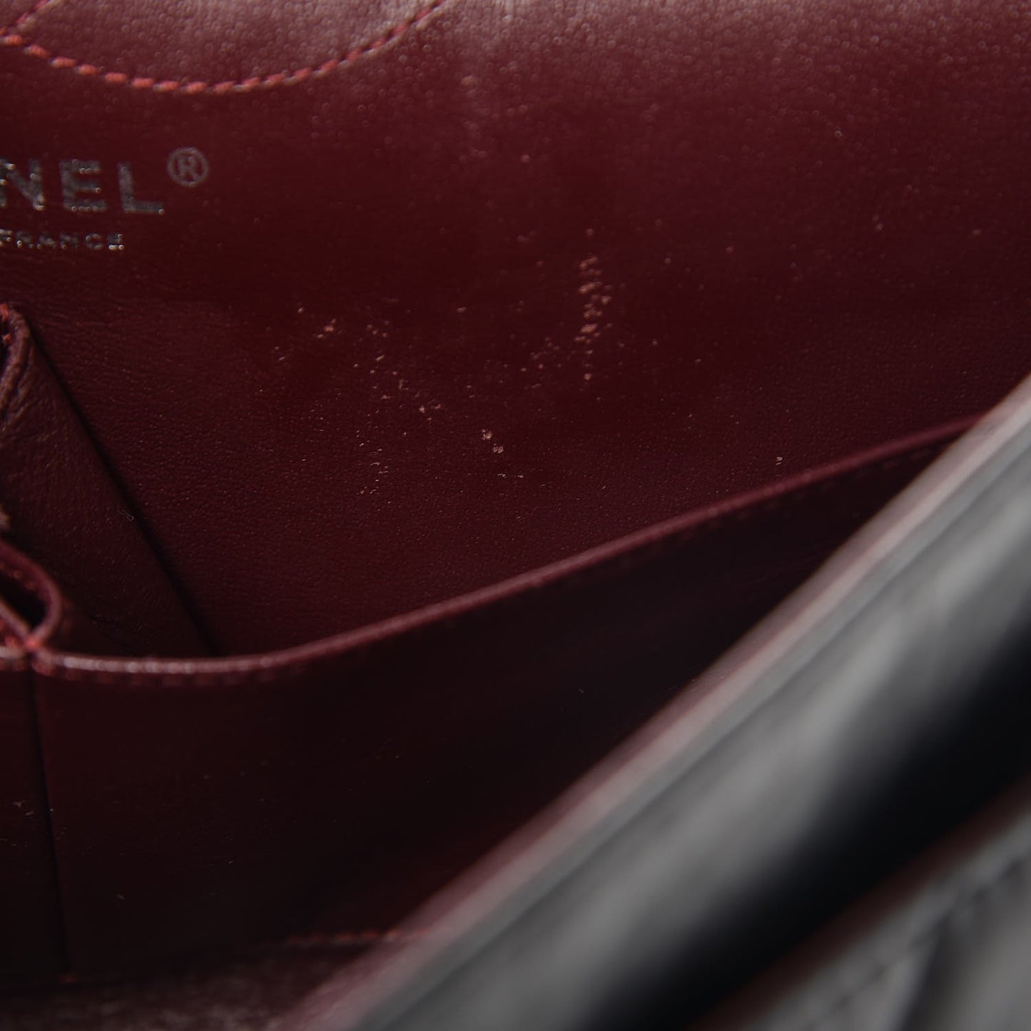 Aged Calfskin Quilted 2.55 Reissue 226 Flap Black