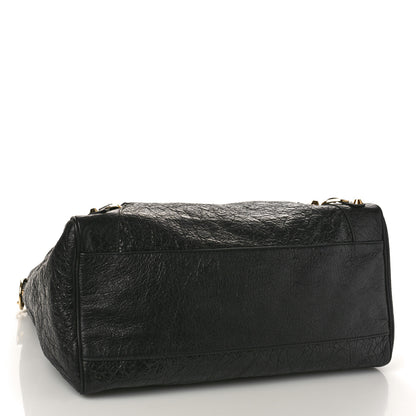 Balenciaga Agneau Classic Gold Hardware Velo Black 4 of 9