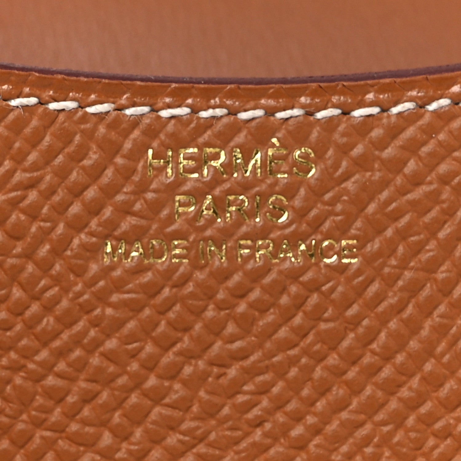 Hermes Epsom Constance Slim Wallet Gold 7 of 9