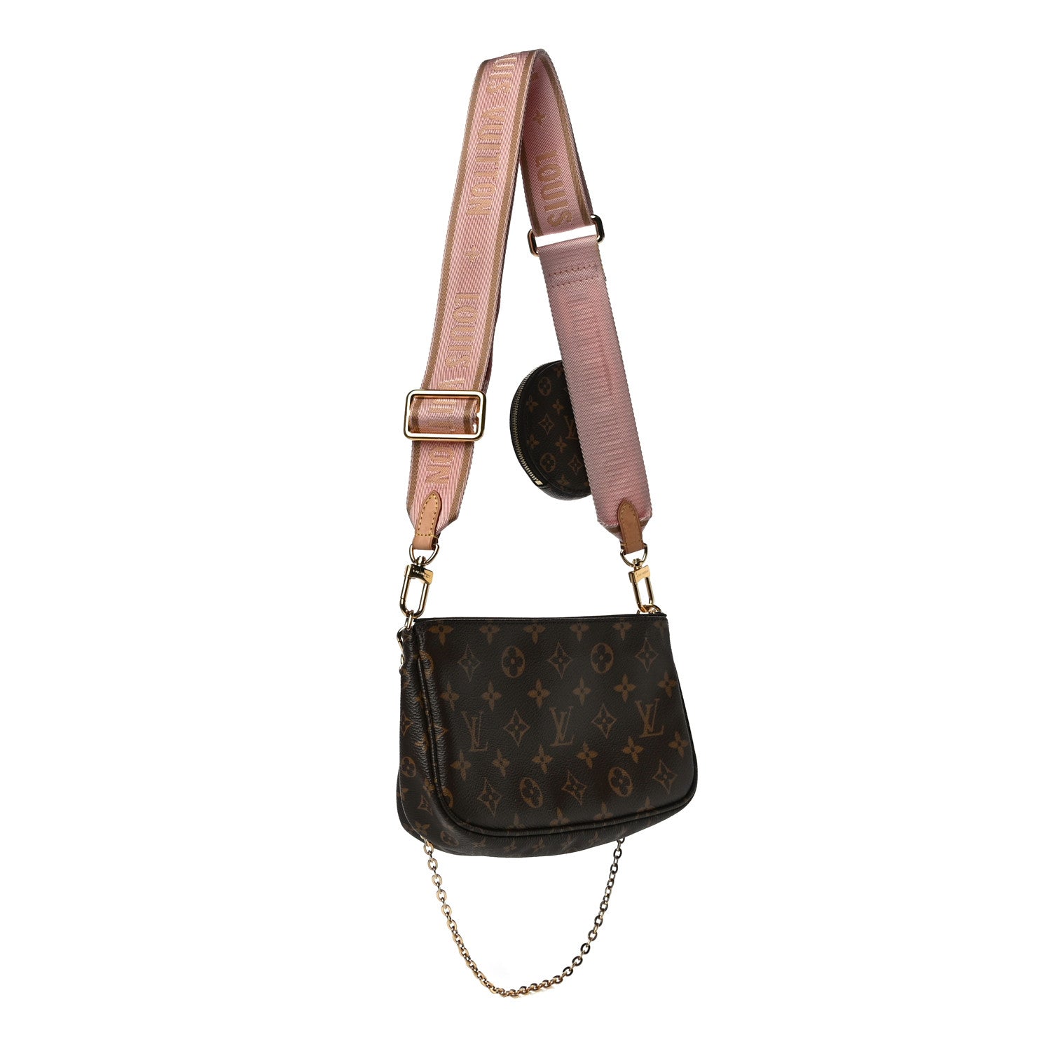 Louis Vuitton Monogram Multi Pochette Accessories Rose Clair 3 of 15