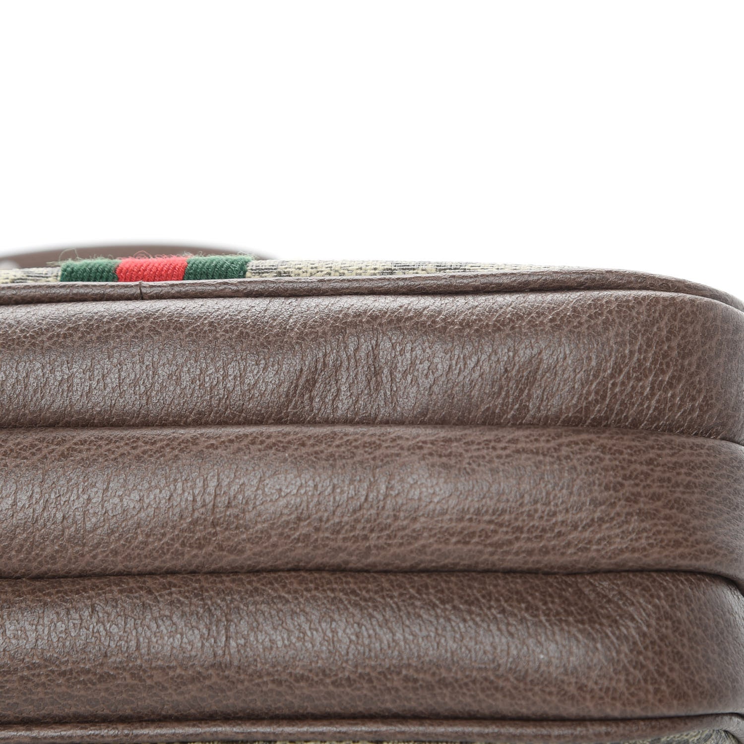 Gucci GG Supreme Monogram Web Mini Ophidia GG Bag Brown 13 of 14