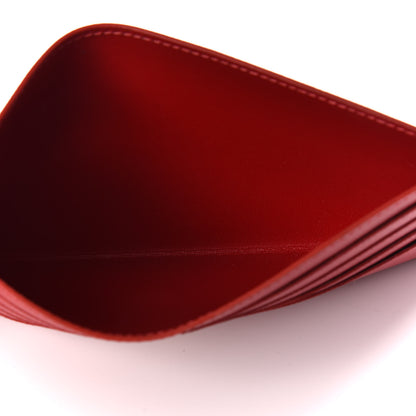 Louis Vuitton Calfskin Felicie Card Holder Insert Cherry 4 of 7
