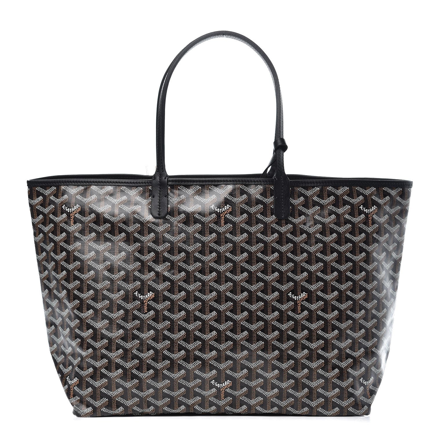 Goyard Goyardine Saint Louis PM Black 1 of 8