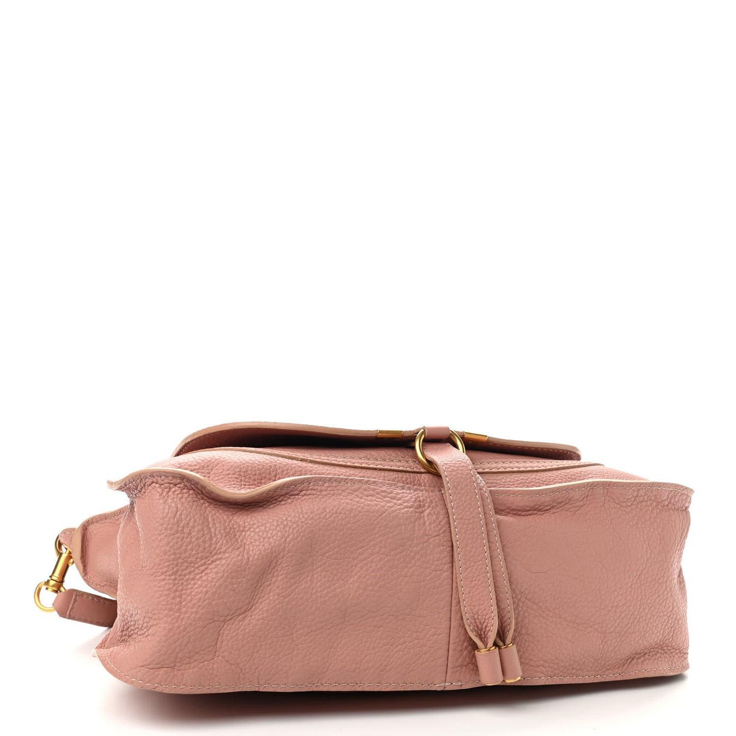 Calfskin Medium Marcie Satchel Anemone Pink