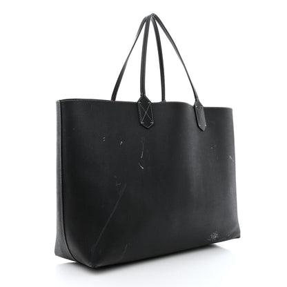 Gucci Calfskin GG Supreme Monogram Large Reversible Tote Black 11 of 24