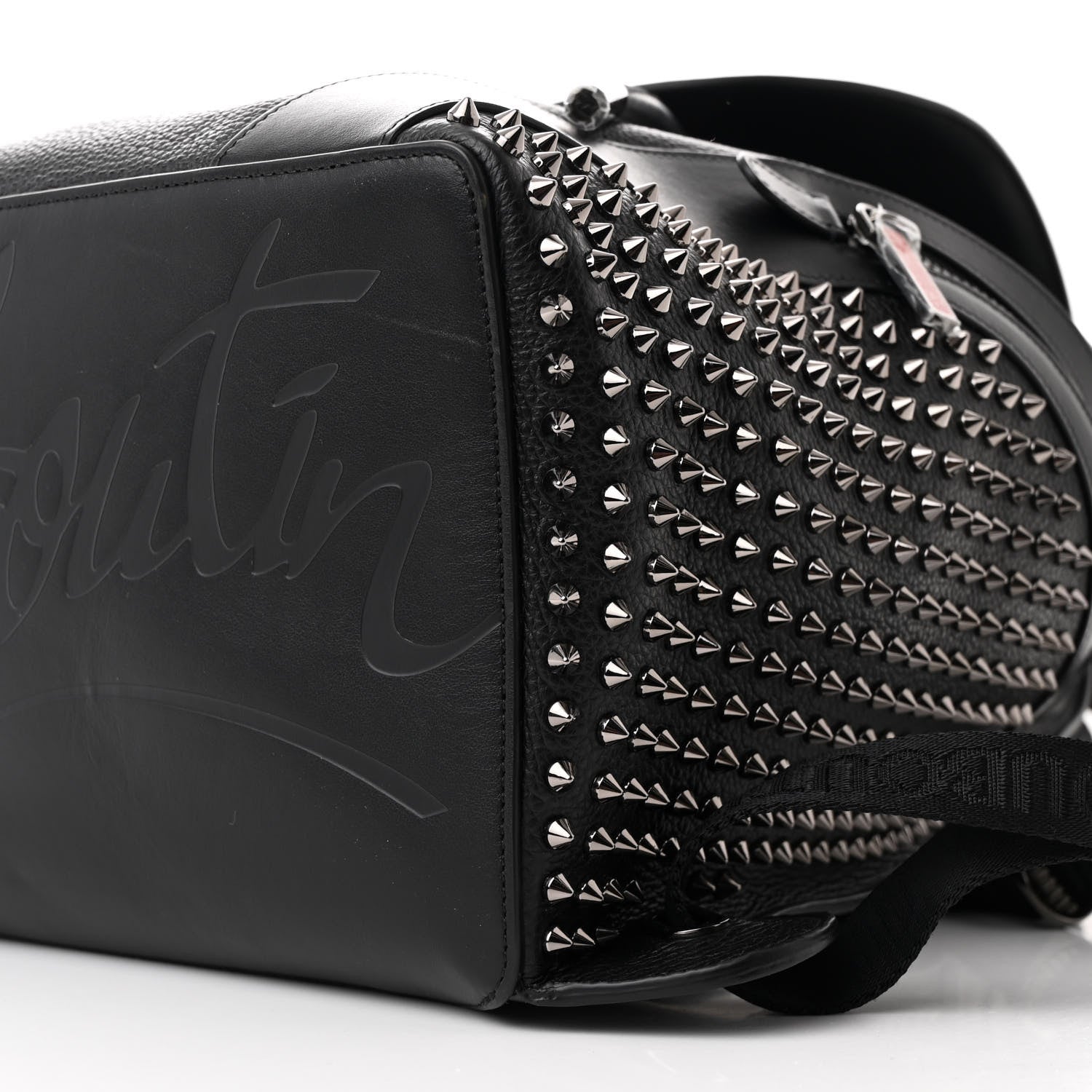 Christian Louboutin Calfskin Spiked Explorafunk Backpack Black 10 of 10