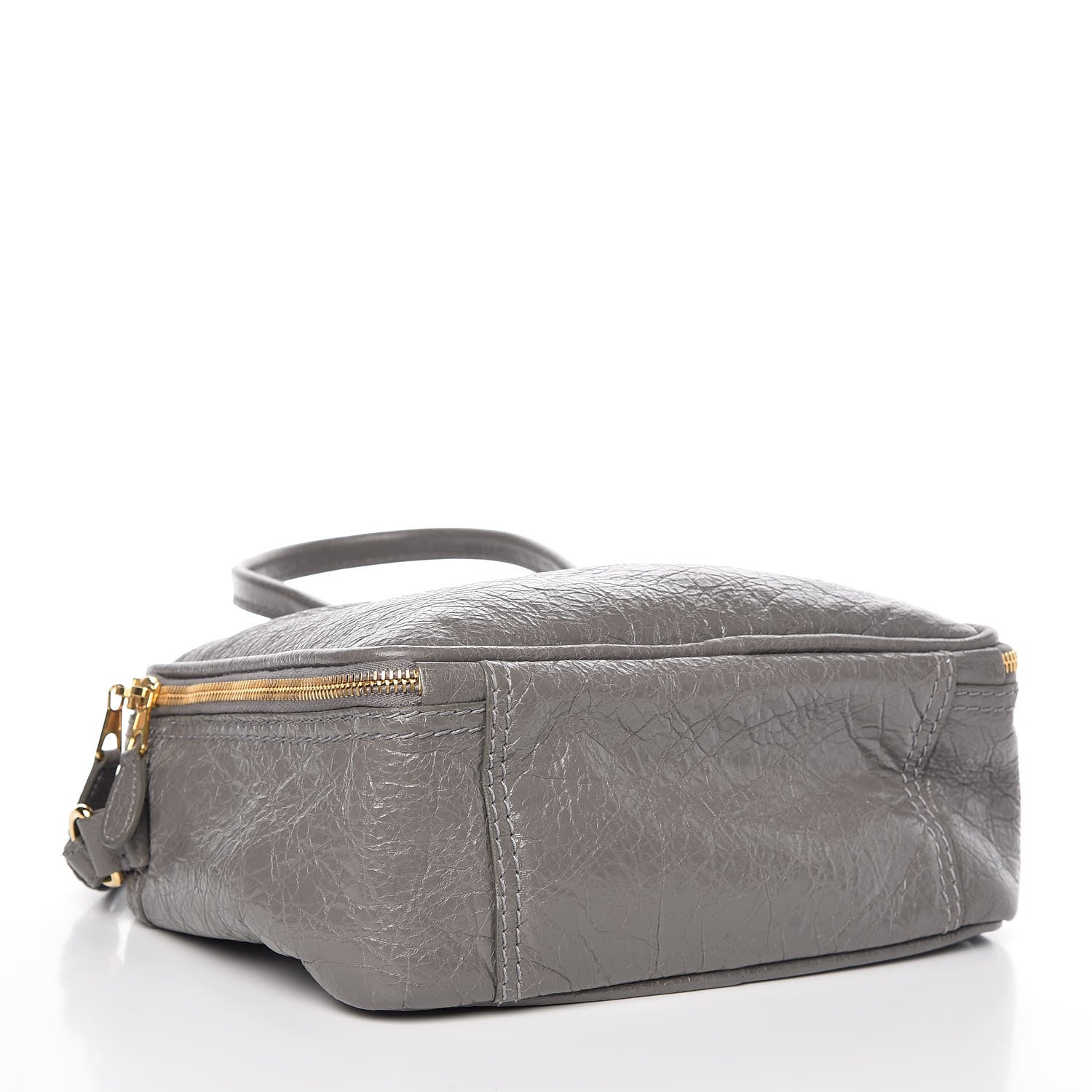 Balenciaga Agneau S Blanket Square Tote Gris Fumee 5 of 7