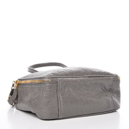 Balenciaga Agneau S Blanket Square Tote Gris Fumee 5 of 7
