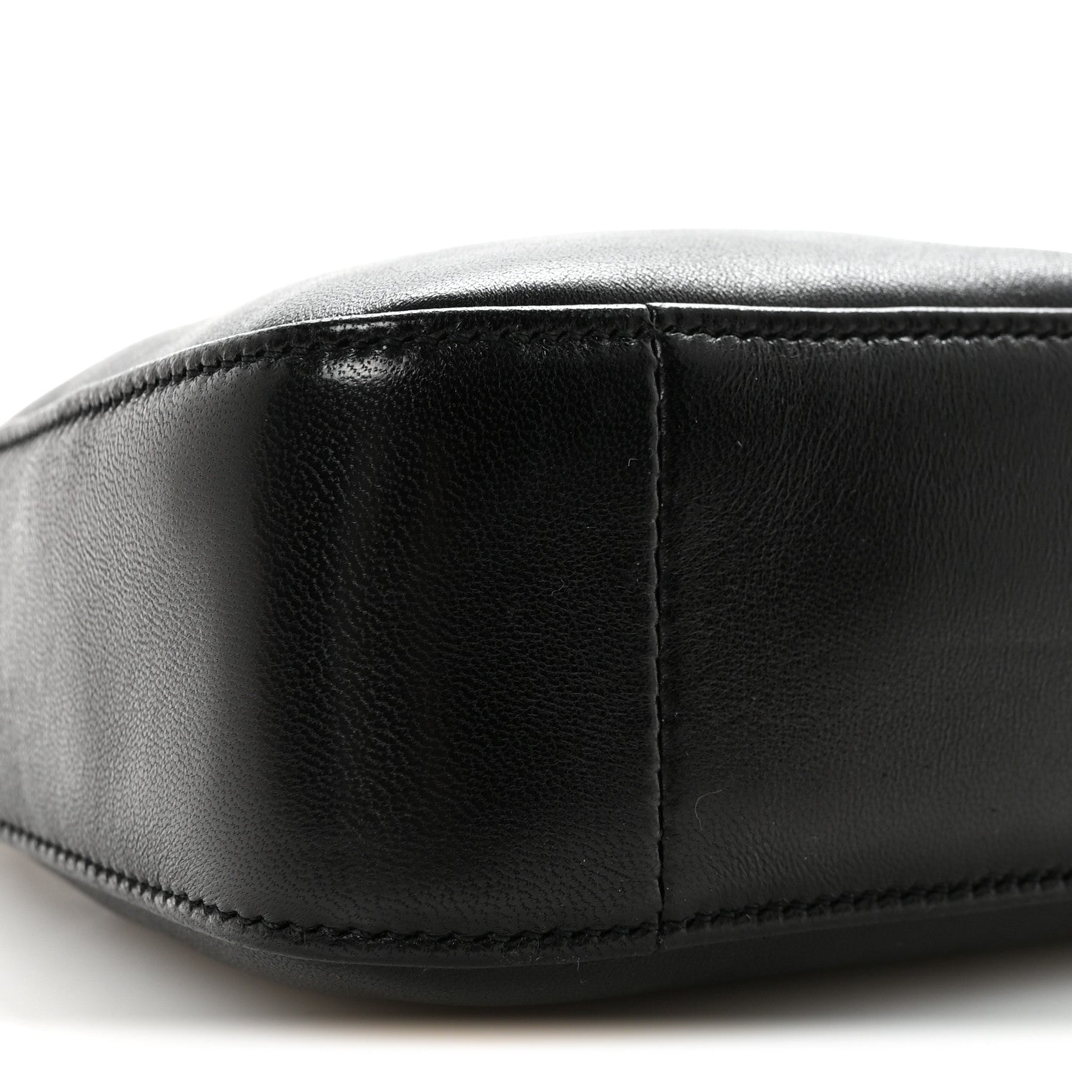 Saint Laurent Plunged Lambskin Calypso Mini Hobo Black 8 of 9