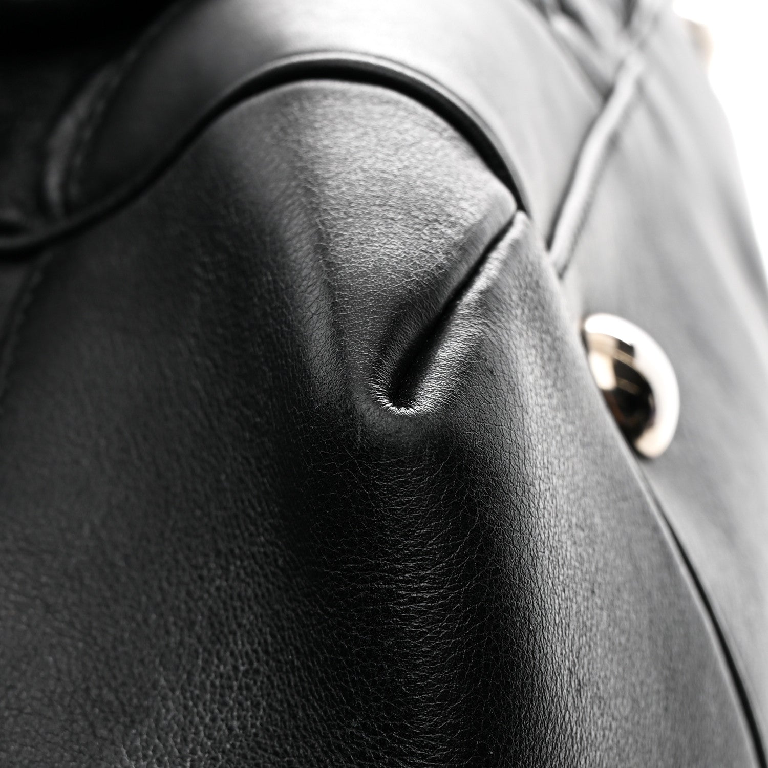 Gucci Horsebit Embossed Full Moon Tote Black 12 of 12