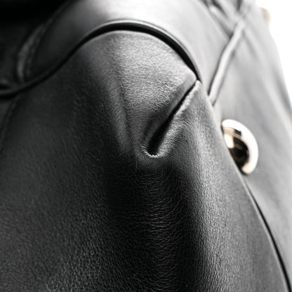 Gucci Horsebit Embossed Full Moon Tote Black 12 of 12