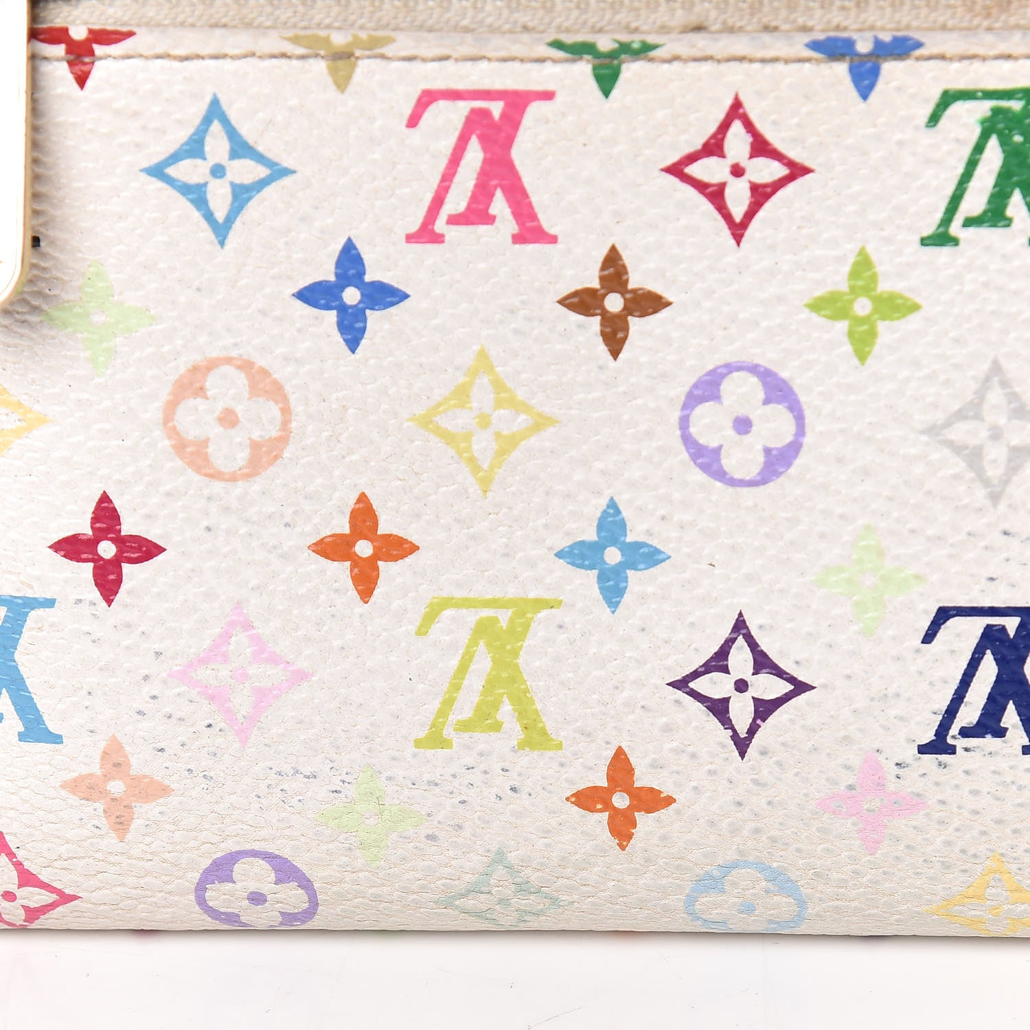 Louis Vuitton Monogram Multicolor Eugenie Wallet White 22 of 22