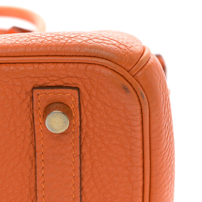 Hermes Togo Birkin 30 Orange 11 of 13