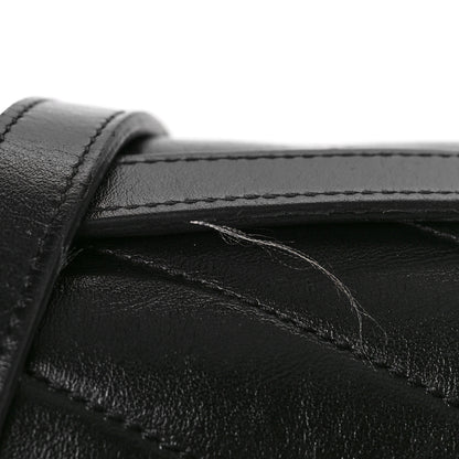 Saint Laurent Calfskin Y Quilted Monogram Large Loulou Chain Satchel Black 9 of 9