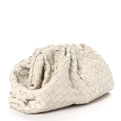 Bottega Veneta Nappa Maxi Intrecciato The Pouch Oversized Clutch Plaster 3 of 10