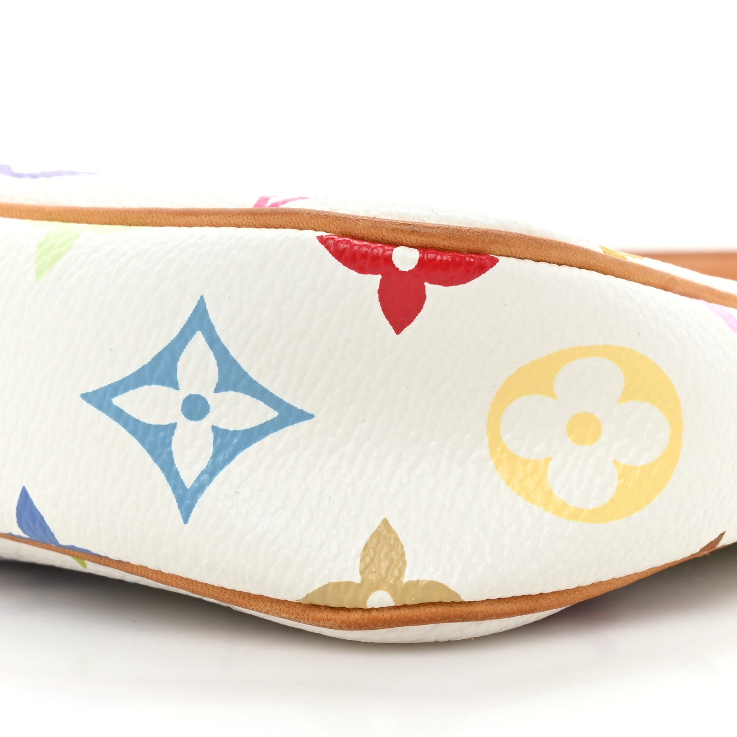 Louis Vuitton Monogram Multicolor Pochette Accessories White 7 of 14