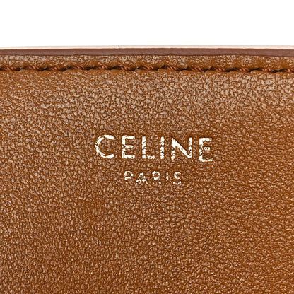 Celine Suede Calfskin Triomphe Medium Louise Bag Pecan 7 of 10