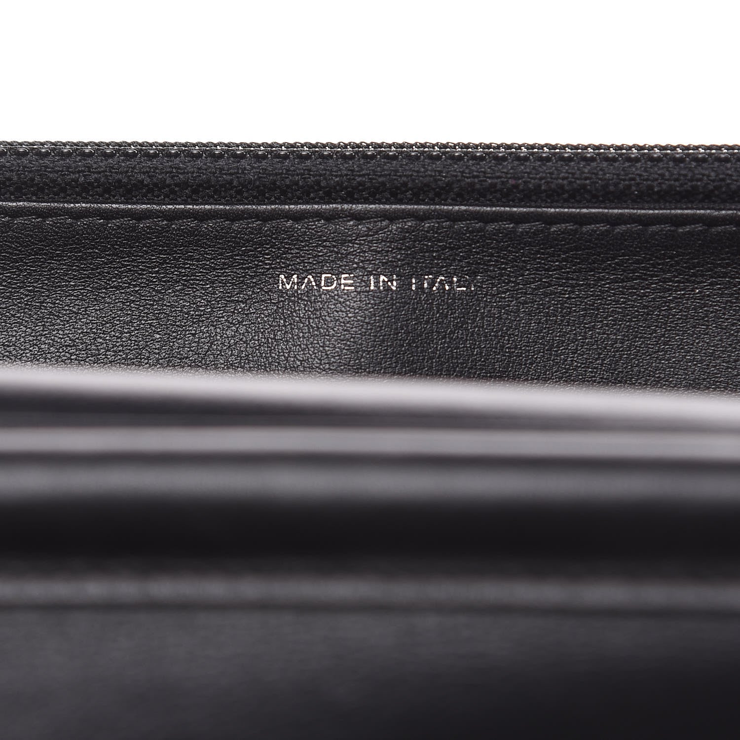 Chanel Lambskin Quilted Boy Wallet On Chain WOC Black 7 of 11