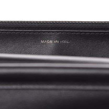 Chanel Lambskin Quilted Boy Wallet On Chain WOC Black 7 of 11