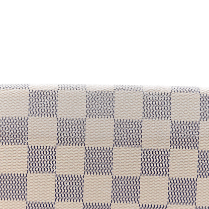 Louis Vuitton Damier Azur Pochette Felicie Chain Wallet Rose Ballerine 14 of 18