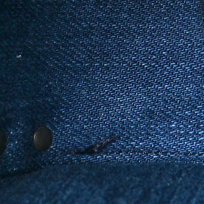 Valentino Garavani Denim Medium Guitar Strap Rockstud Rolling Flap Saddle Bag 11 of 11