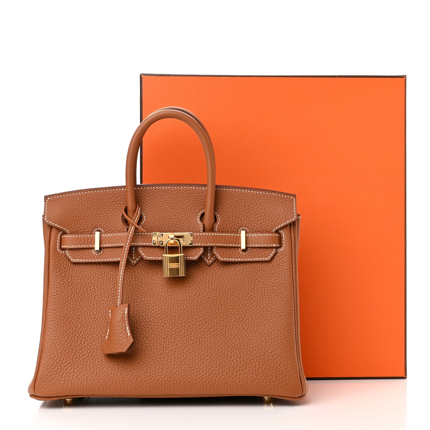 Togo Birkin 25 Gold